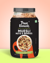 True Elements Crunchy Nuts And Berries Muesli Fibre Rich - 1 kg