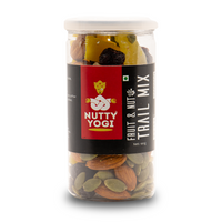 Nutty Yogi Fitness Trail Mix (Fruit & Nut Trail Mix, Keto Superseeds Mix, Sriracha Nut Mix) 450g