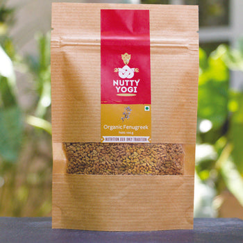 Nutty Yogi Organic Fenugreek Seeds 100gm