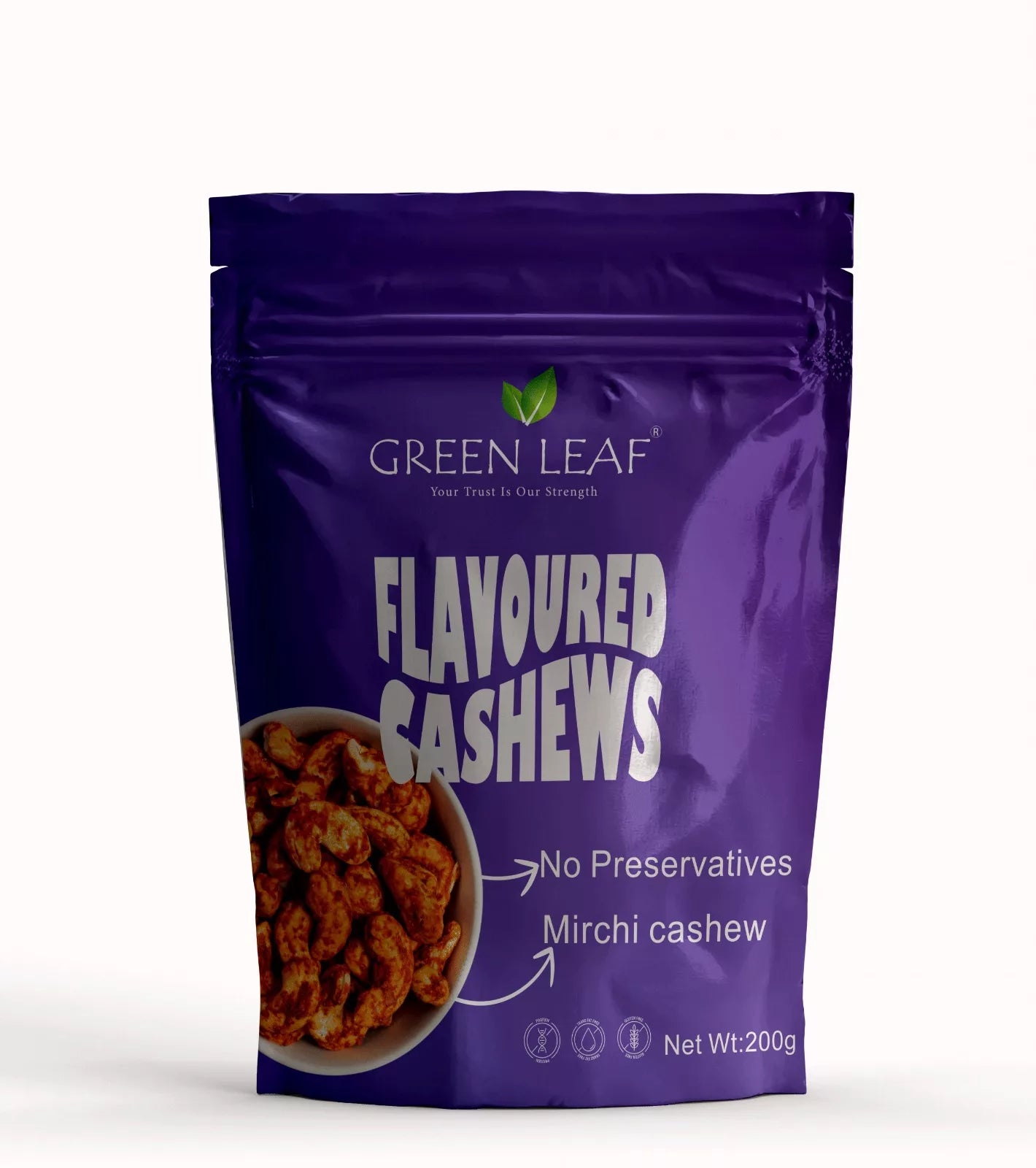 FLAVOURED CASHEWS 200GM