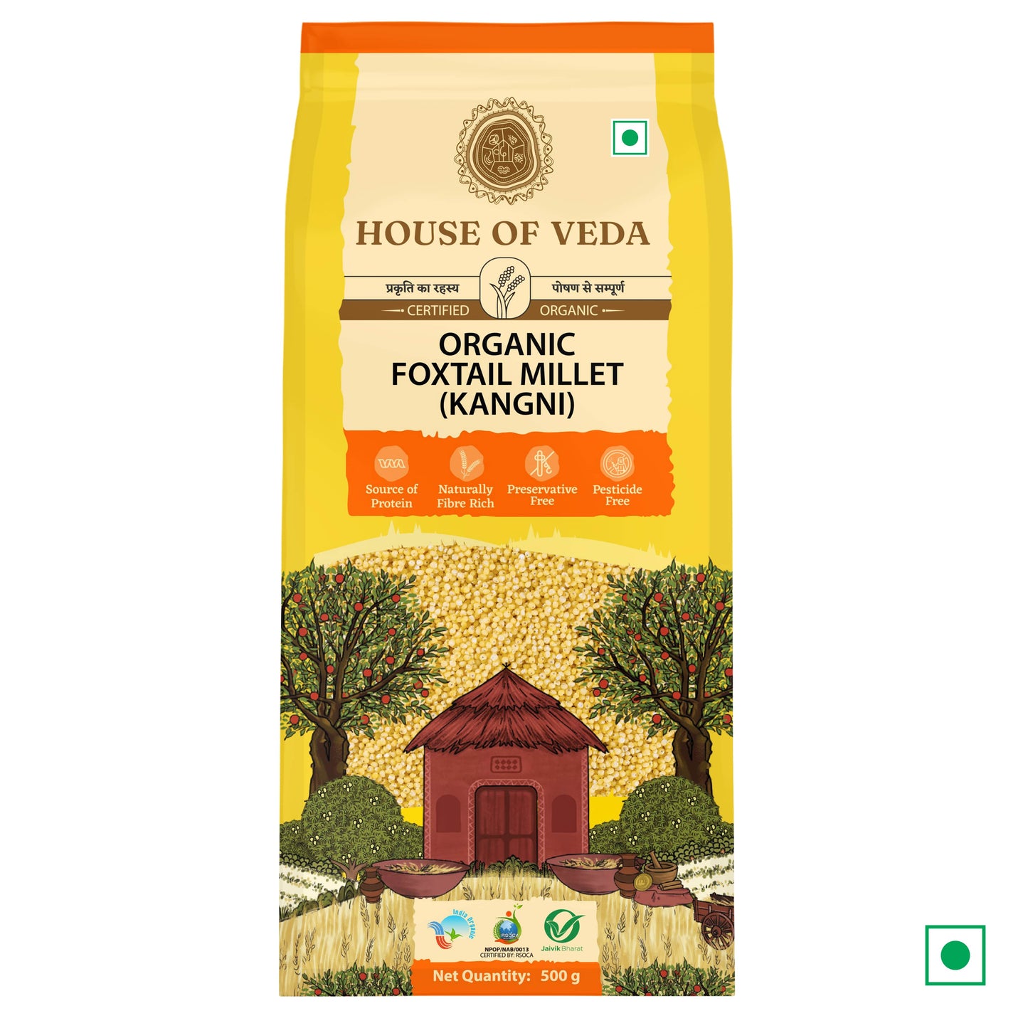 Organic Foxtail Millet 500g