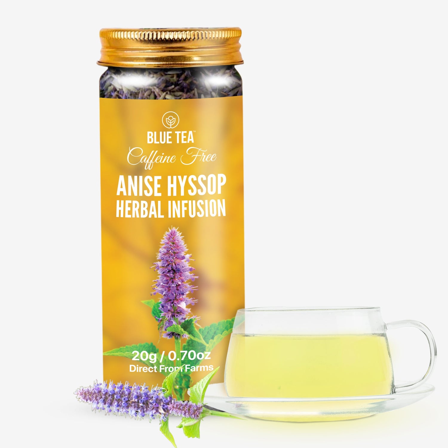 Anise Hyssop Flower Infusion - 20g | Pack of 2