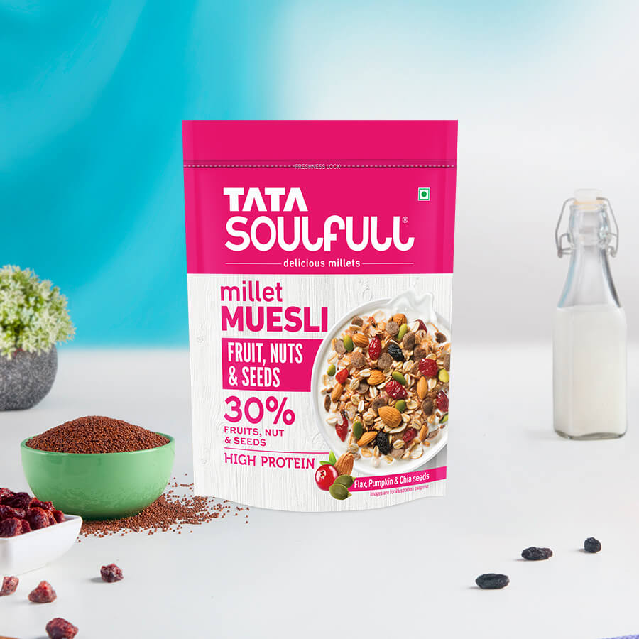 Fruit, Nut & Seeds Millet Muesli | 500g