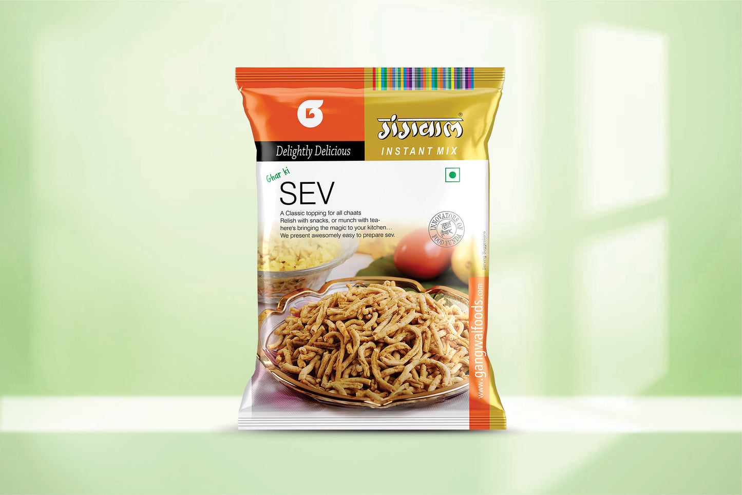 Gangwal Instant Sev Mix 500gm Pack