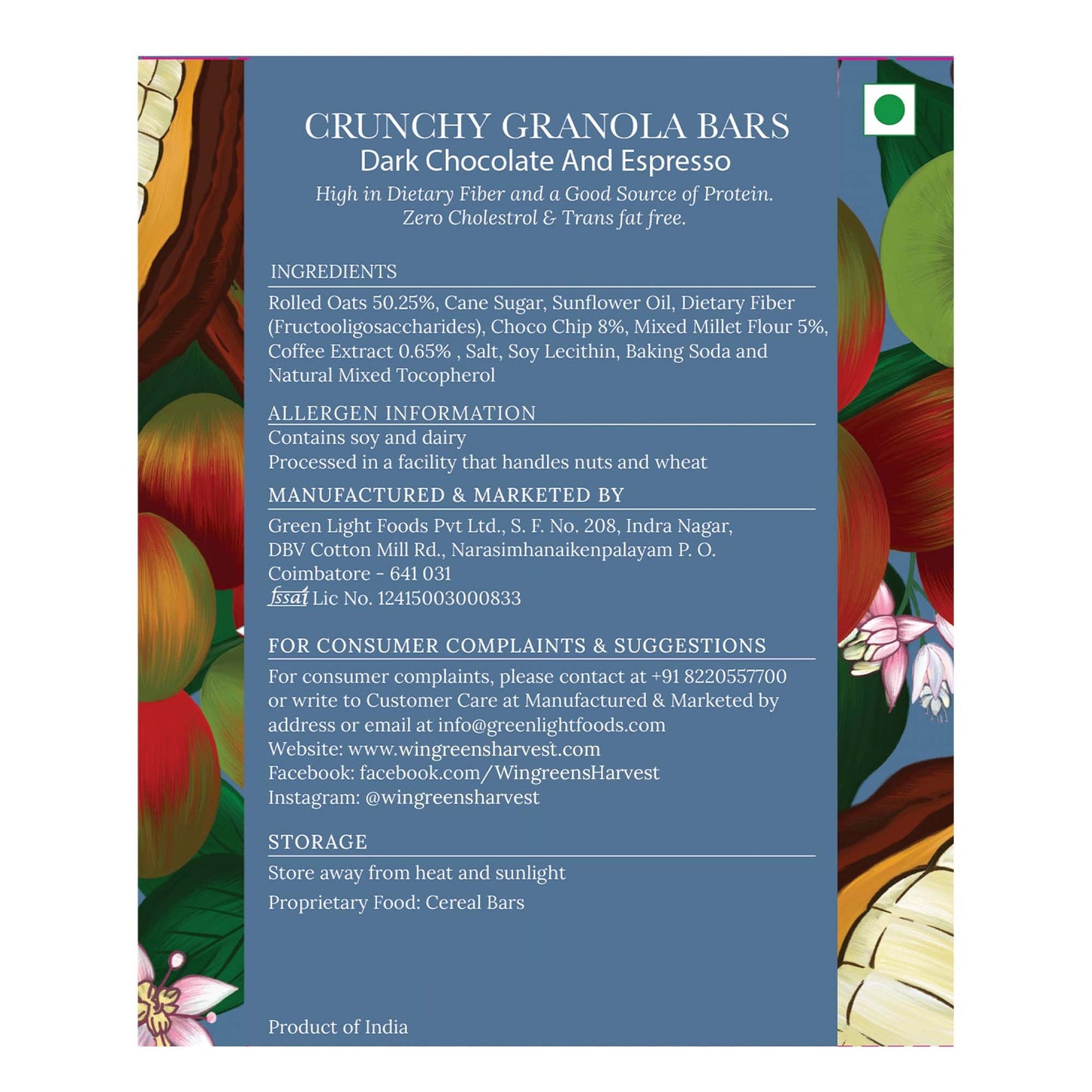 Crunchy Granola Bars - Assorted Variety Pack 2 x 240 g