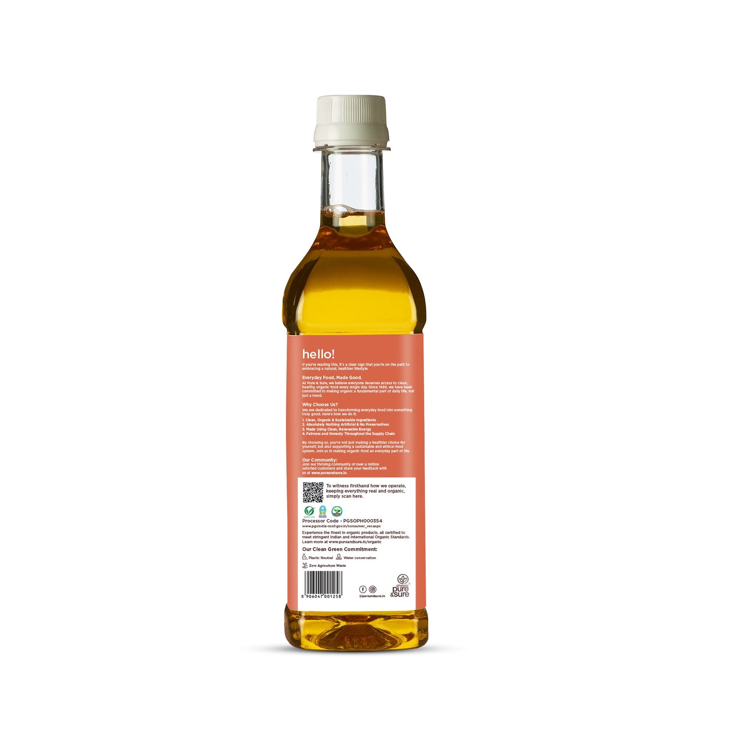 Organic Groundnut Oil-500ml