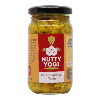 Nutty Yogi Garlic Gandhiali Pickle 200g