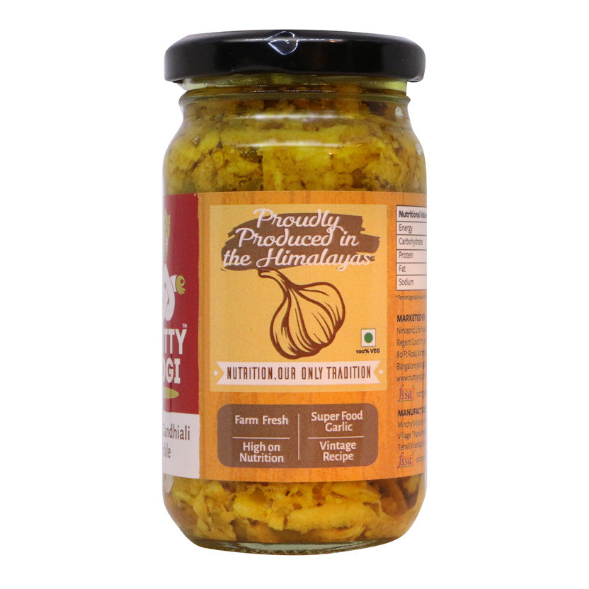 Nutty Yogi Garlic Gandhiali Pickle 200g