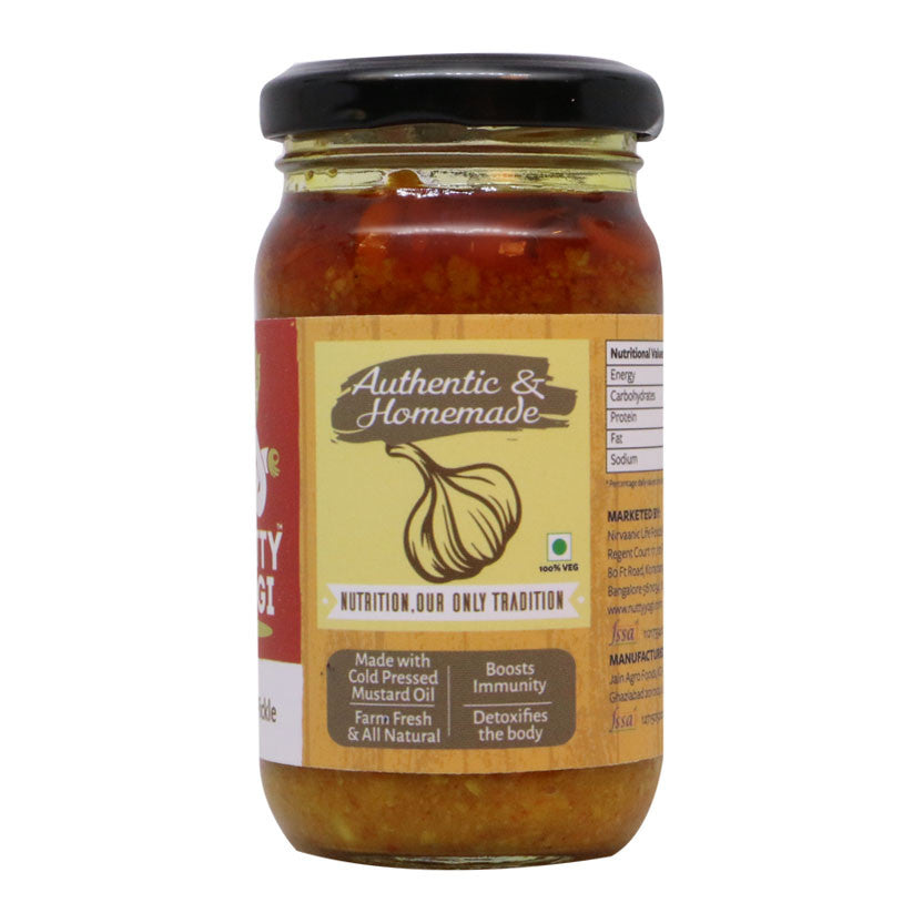 Nutty Yogi Garlic Pickle 200g