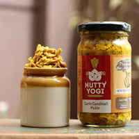 Nutty Yogi Garlic Gandhiali Pickle 200g