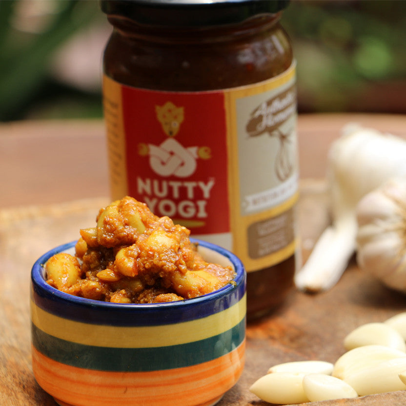 Nutty Yogi Garlic Pickle 200g