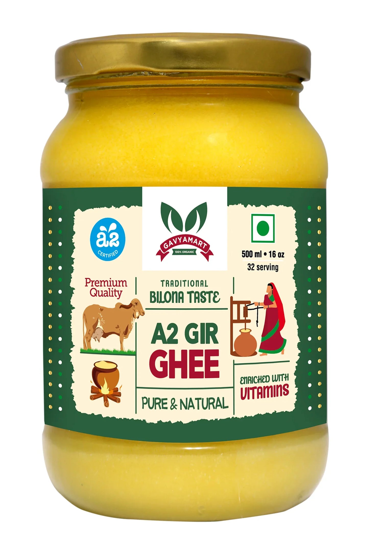 A2 Gir Cow Ghee