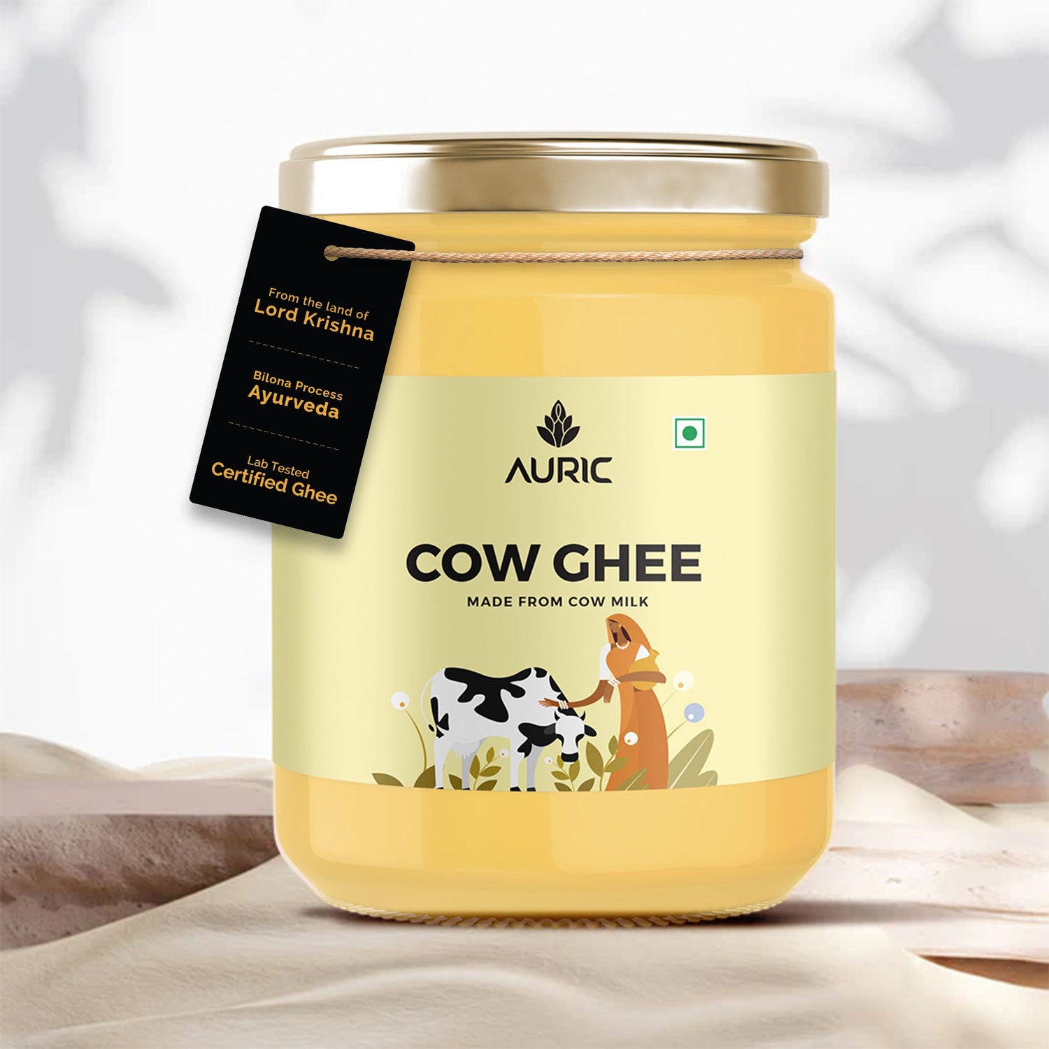 A2 Ghee, Bilona Ghee, Cow Ghee from The Land of Lord Krishna