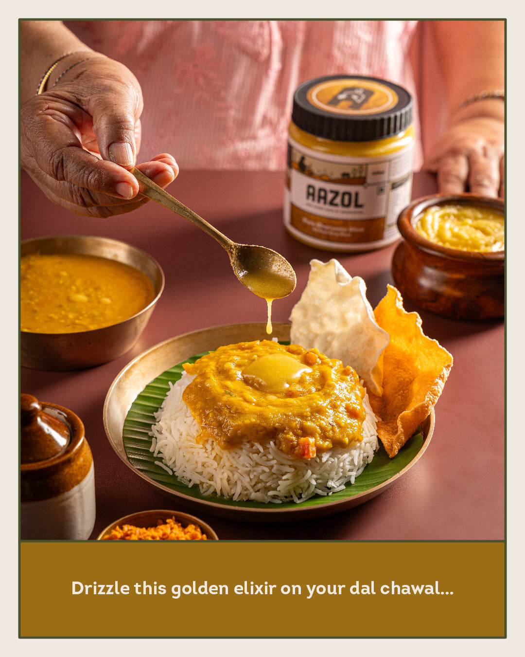 Pure Gharwala Ghee: A2 Desi Cow Ghee - 500ml