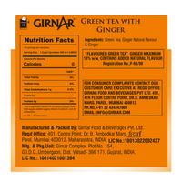 Girnar Green Tea Bags - Ginger