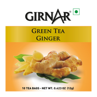 Girnar Green Tea Bags - Ginger