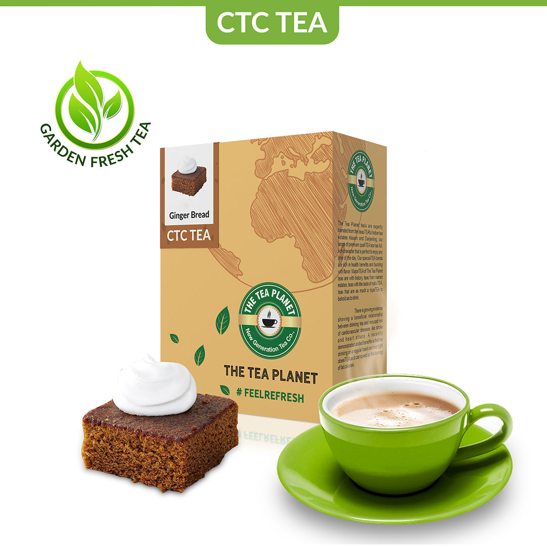 Gingerbread Flavored CTC Tea