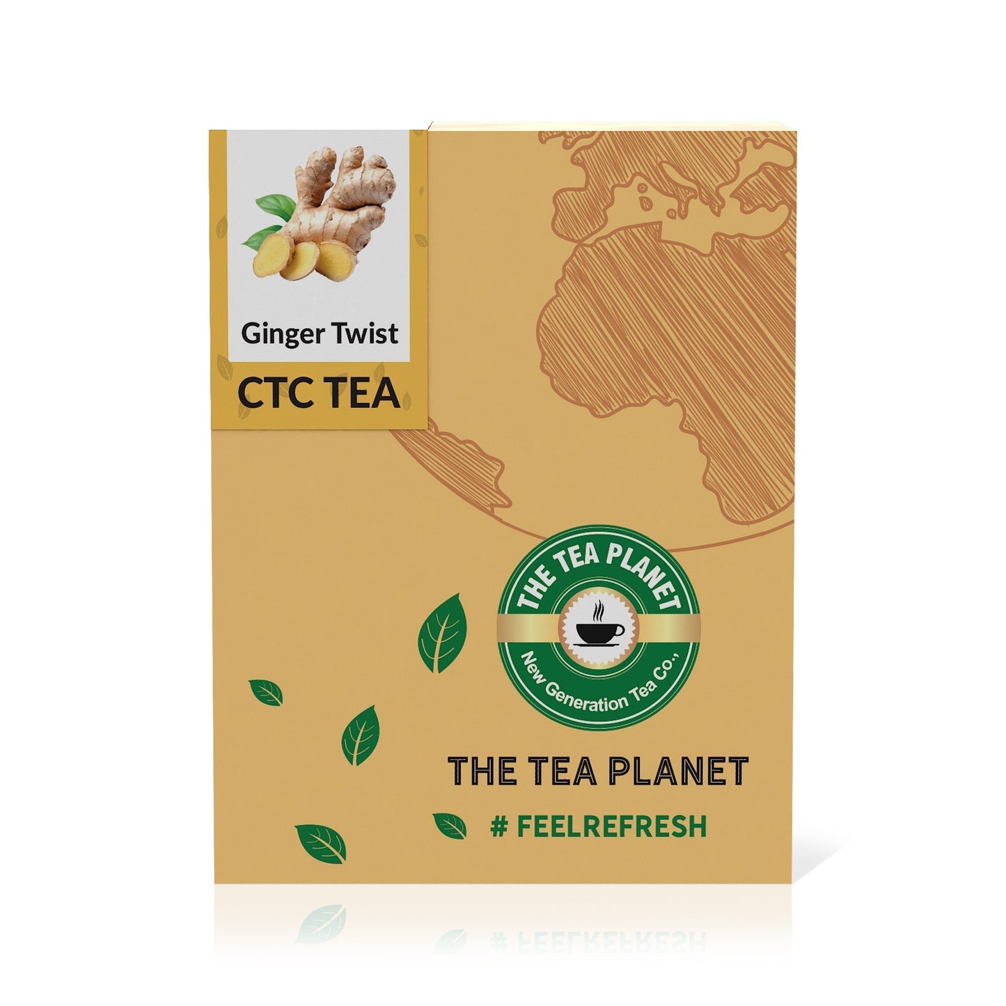 Ginger Twist Flavored CTC Tea