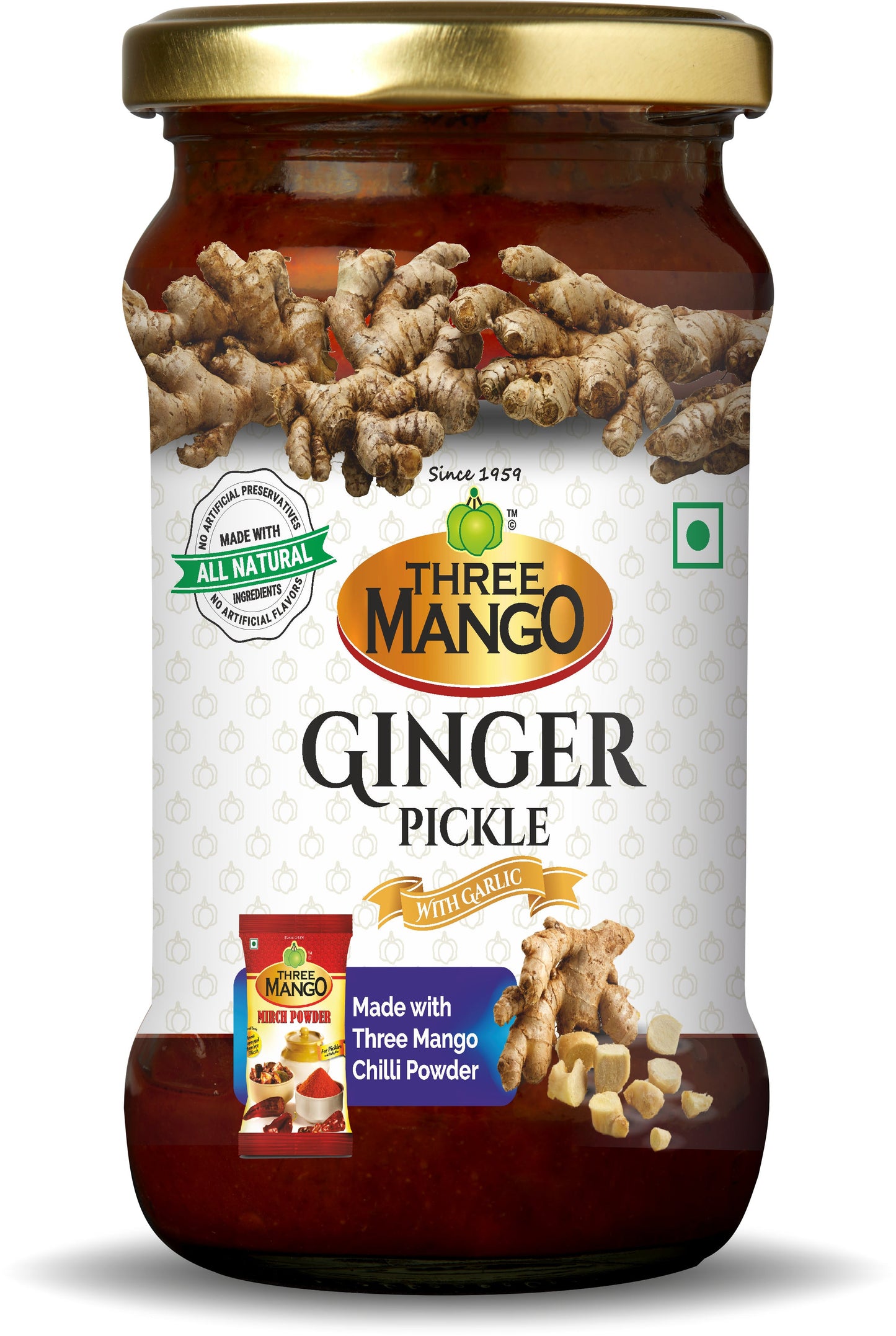 Three Mango Pickle Ginger