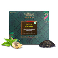 Ginger Black Tea Bag / Loose Tea Leaf