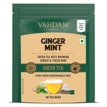 Ginger Mint Green Tea, 50 Count