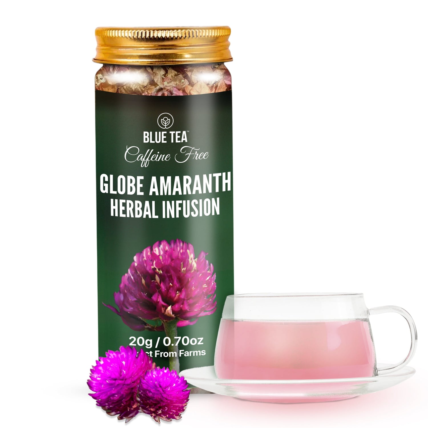 Globe Amaranth Herbal Infusion - 20g | Pack of 2