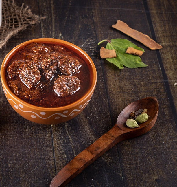 Godavari Vantillu Gongura Mutton Boneless Pickle - Andhra Style