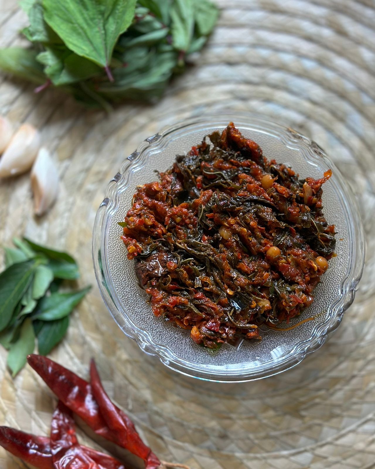 Gongura Red Chilli (Sorrel & Red Chilli Pickle)