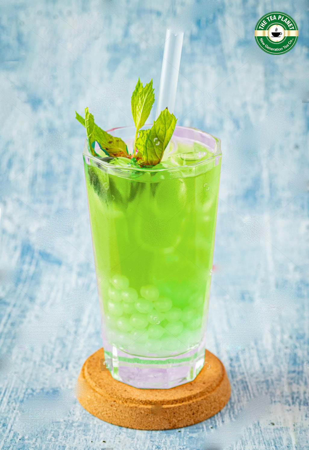 Green Apple Sin Fruit Bubble Tea Premix