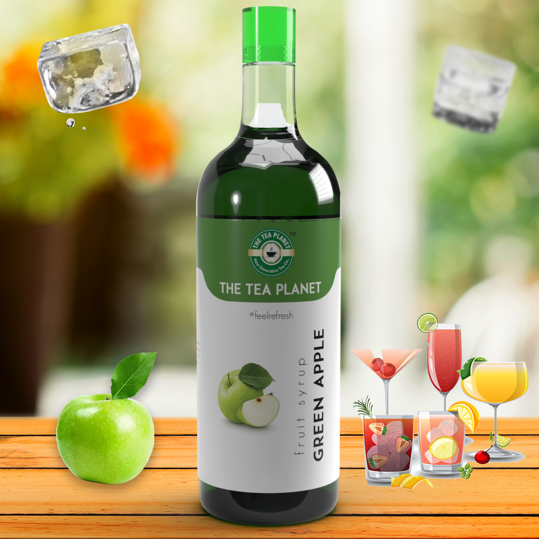 Green Apple Fruit Syrup - 700 ml