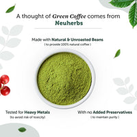 Green Coffee Beans Powder 400gm for Weight Loss, Blood Sugar