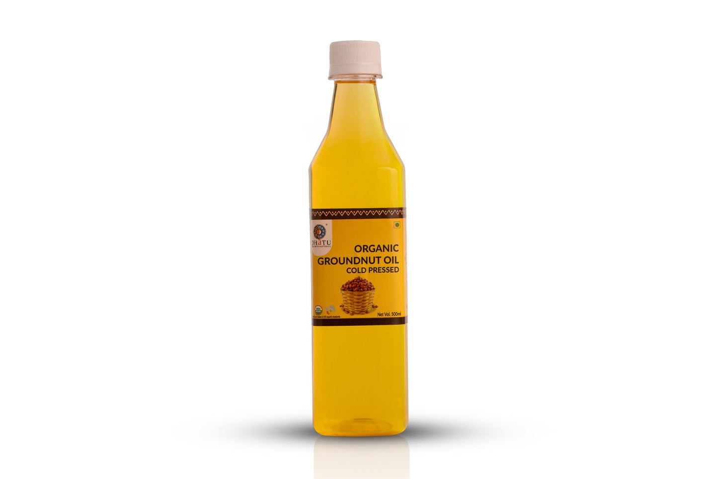 Dhatu Organic Groundnut Oil - 500 ml