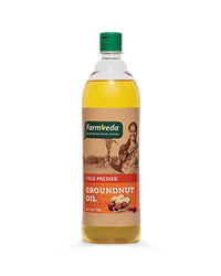 Cold Pressed Groundnut Oil - Impeccable Flavor, 1Ltr