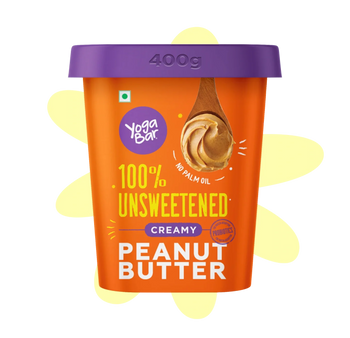 Creamy 100% Unsweetened Peanut Butter 400g