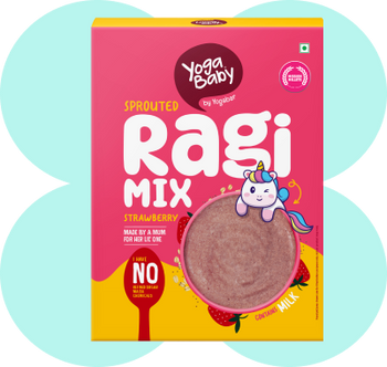 Sprouted Ragi Mix Strawberry (200g)