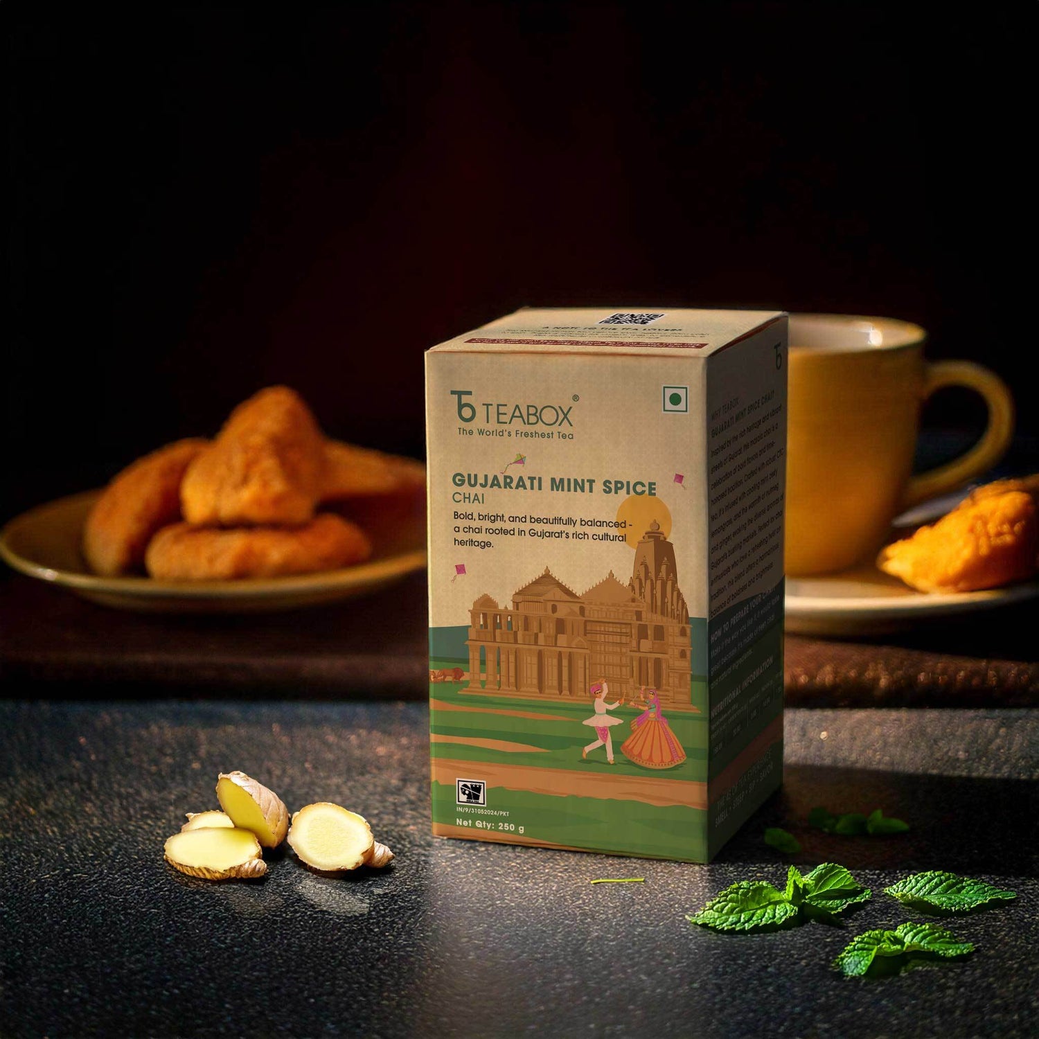 Gujarati Mint Spice Chai