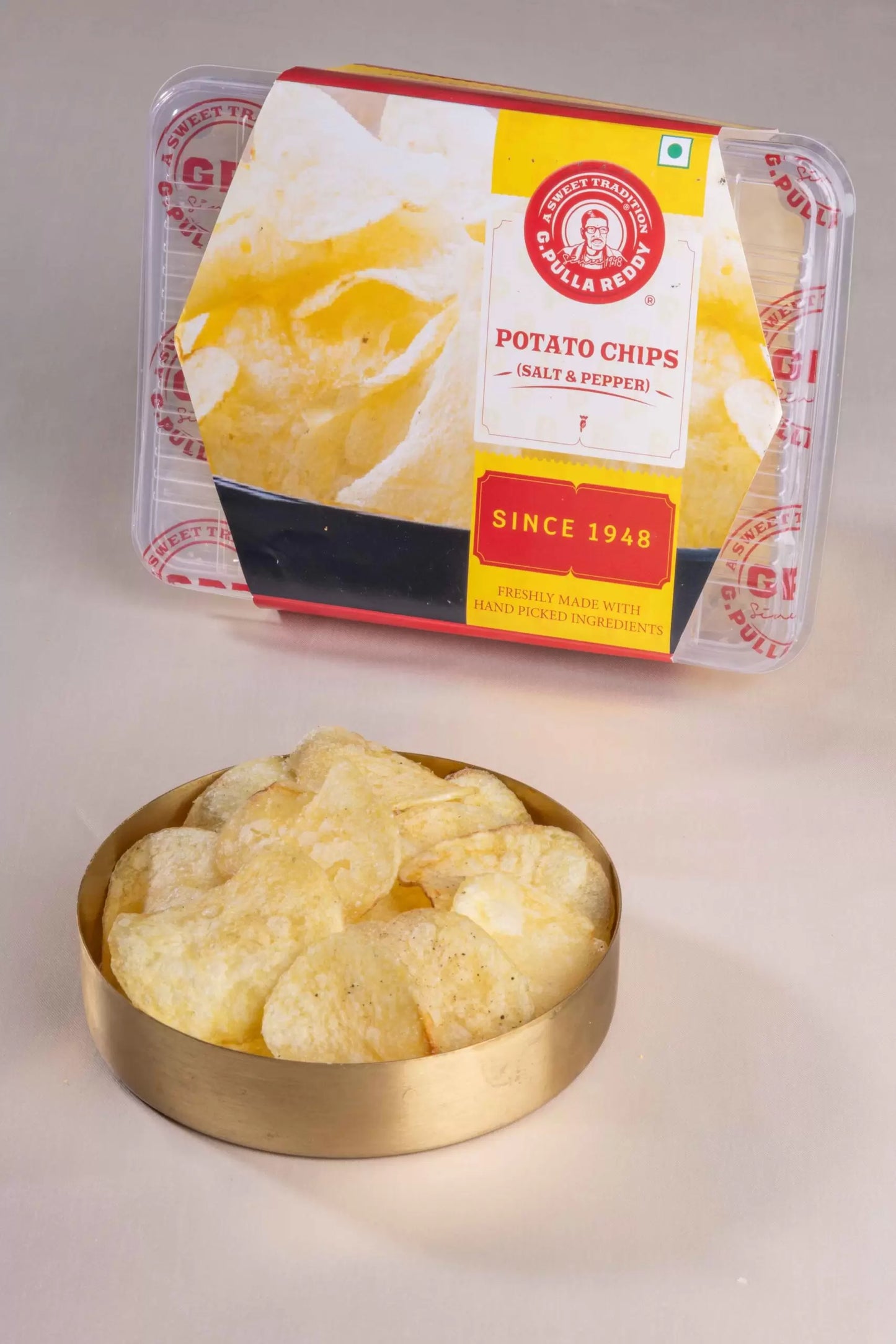 G.Pulla Reddy Salted Chips - 200 gms