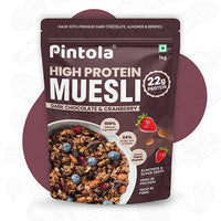 High Protein Dark Chocolate & Cranberry Muesli