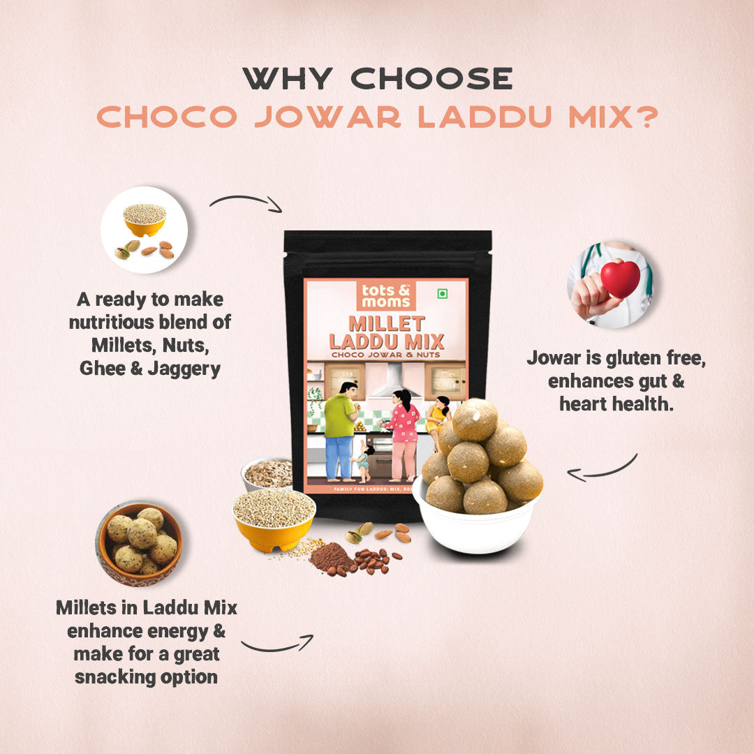 Choco Jowar Laddu Mix | 250g