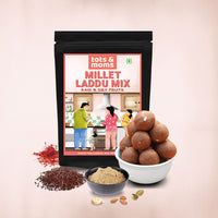 Buy Ragi & Dry Fruits Laddu Mix |  Guilt Free Treats for Mom | 250g