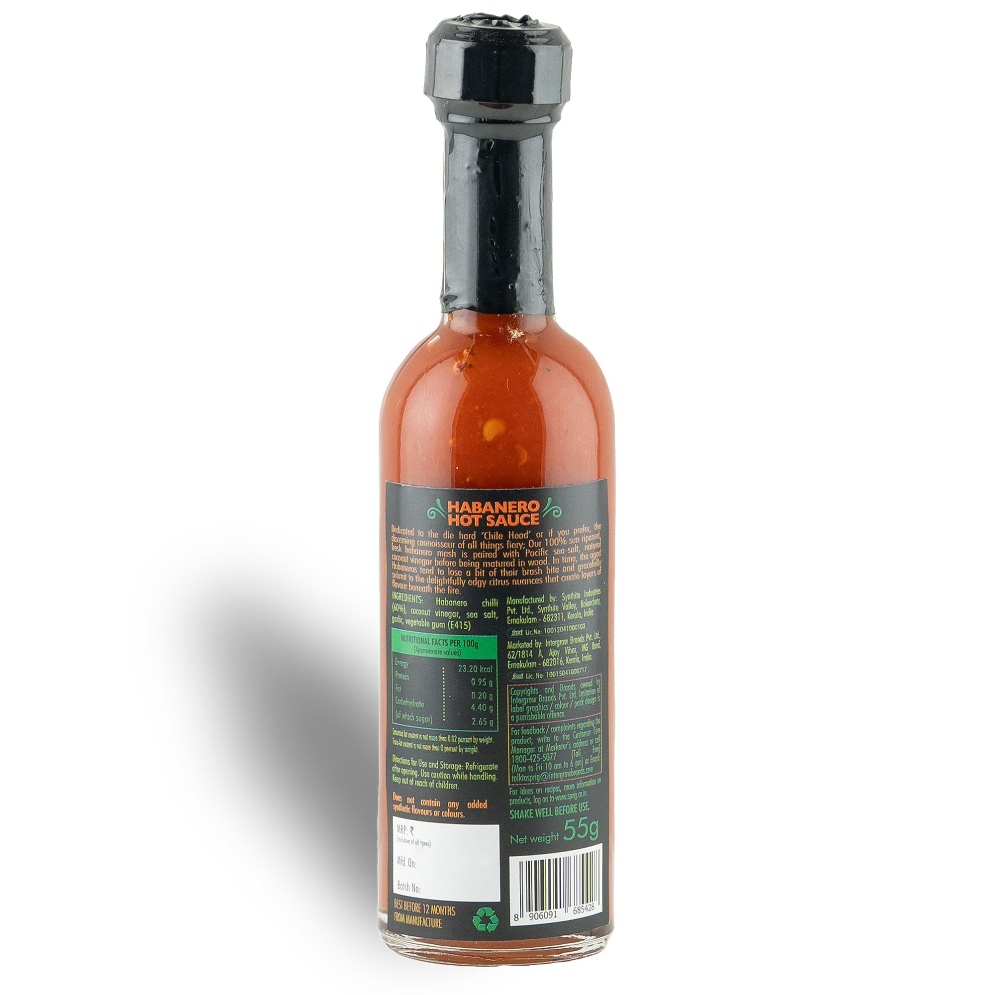 Habanero Premium Wood - Aged Hot Sauce, 55g