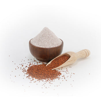 Organic Hand Pounded Finger Millet/Ragi Flour