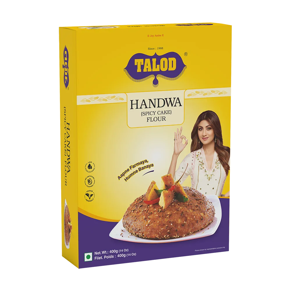 Talod Handwa Instant Mix Flour - 400 gms - Veeha Foods