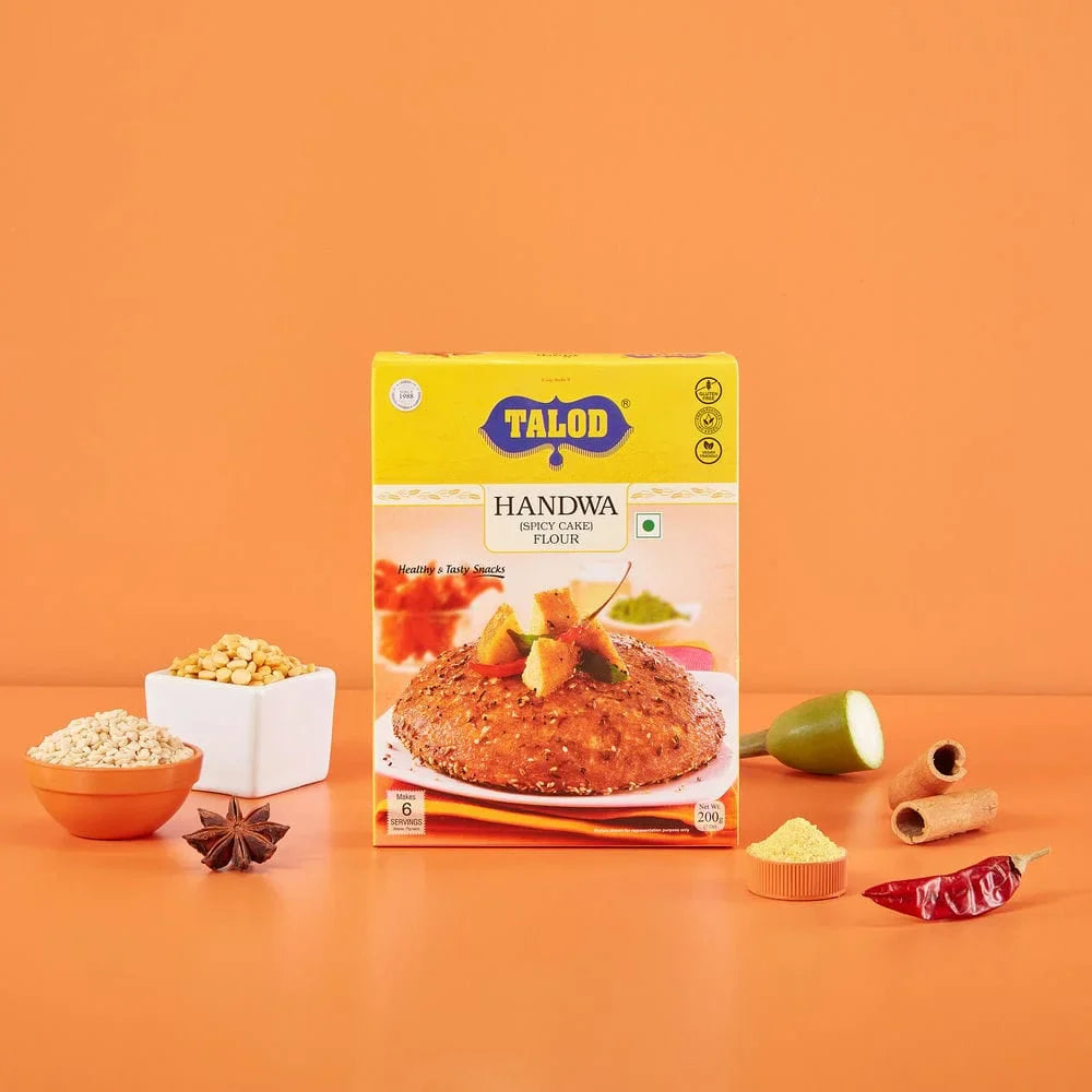 Talod Handwa Instant Mix Flour - 200 gms - Veeha Foods
