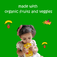 sweet potato+ mango+pear Fruit & Veggie puree (Pack of 3)