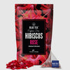Blue Tea Hibiscus Rose Herbal Infusion - 60 Tea Bags