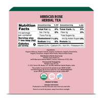 Hibiscus Rose Herbal Tea, 15 Count