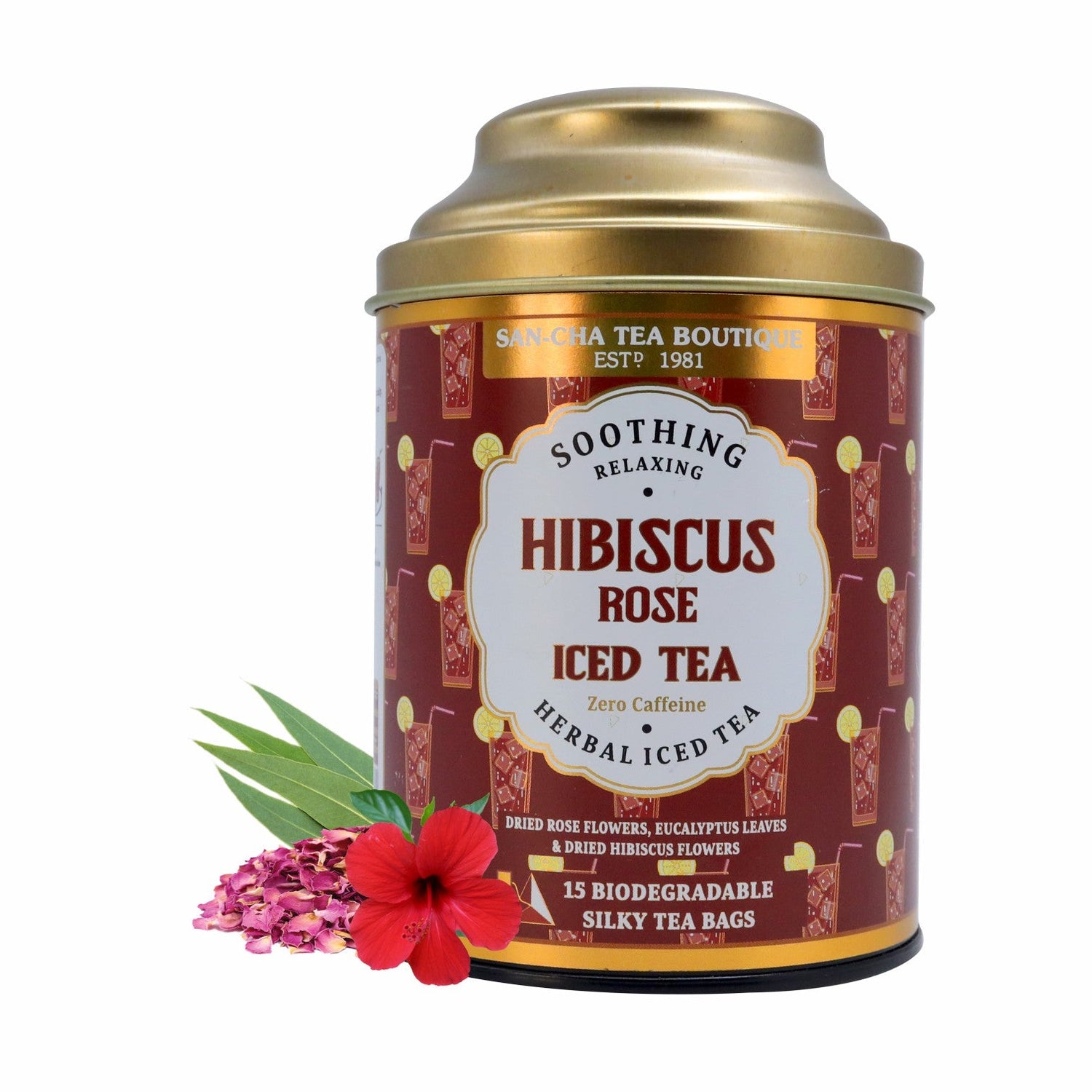 Hibiscus Rose Iced Tea