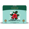 Vahdam Hibiscus Cranberry Iced Tea - 15 Pitcher Tea Bags