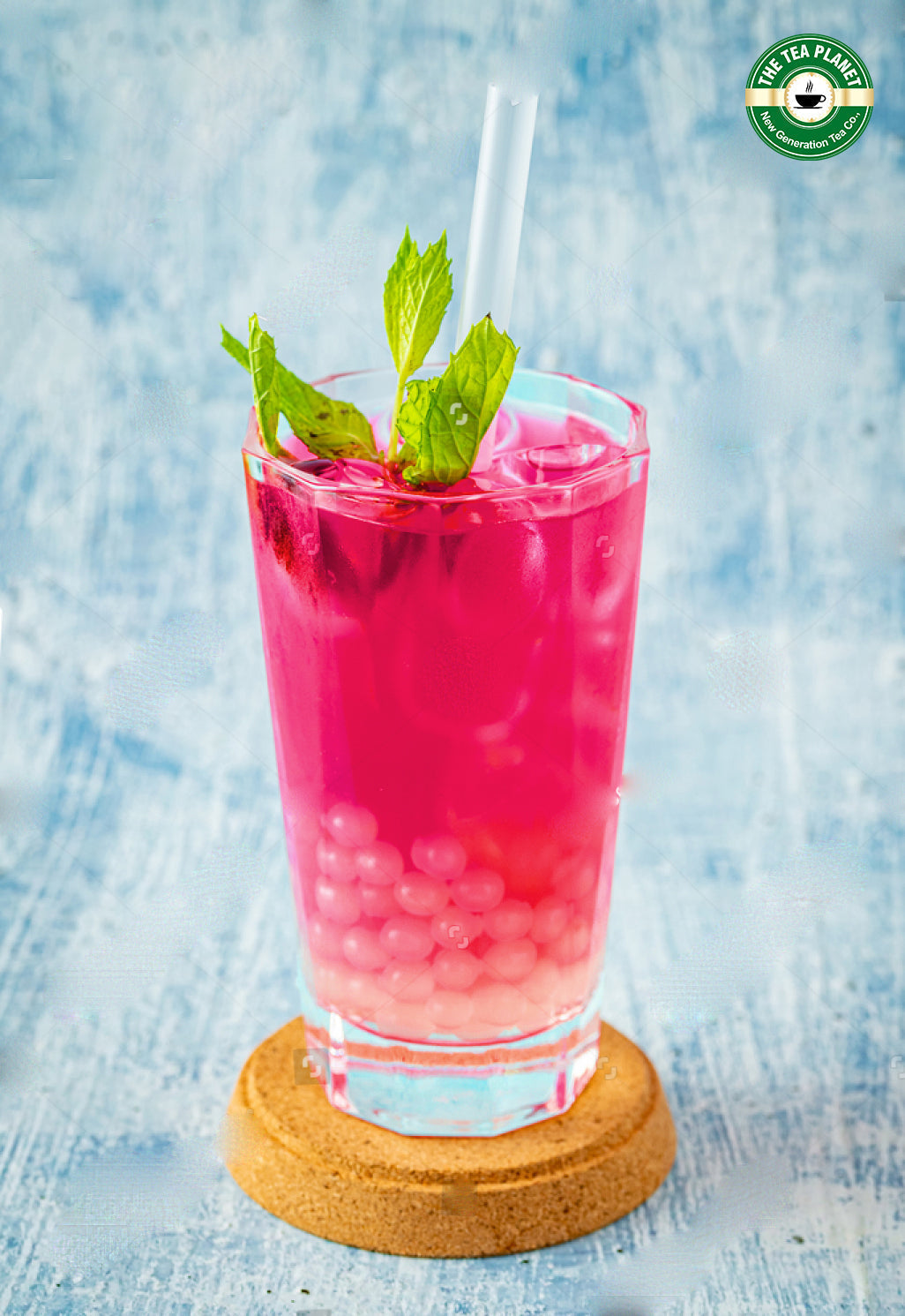 Hibiscus & Mint Fruit Bubble Tea Premix